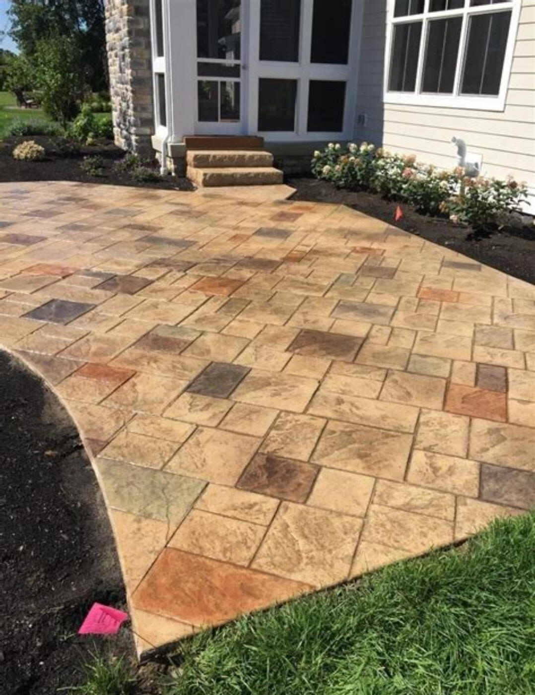 Cobblestone Curved Patio--West Palm Beach